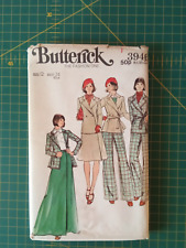 3946 Jacket Maxi Wrap Skirt Wide Leg Pants Sz 12 Uncut Butterick Sewing Pattern for sale  Shipping to South Africa