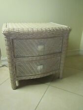 Wicker rattan nightstand for sale  Naples
