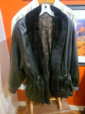 coats ladies 3 leather black for sale  Berkeley
