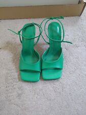 Zara green heels for sale  LONDON