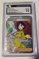 Używany, Pokémon TCG Parasol Lady Paradox Rift 238/182 Holo Ultra rzadki na sprzedaż  Wysyłka do Poland