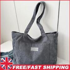 Sacola tote feminina de cordão sacola de compras casual para trabalho escolar (cinza escuro) comprar usado  Enviando para Brazil