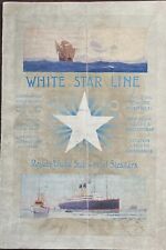 White Star Line, 1910, Oceanic, List of 1st Class Passengers. “Titanic Building", used for sale  Shipping to South Africa