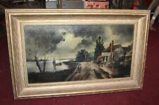 Antique oil painting for sale  Linden