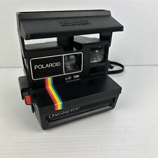 Cámara terrestre Polaroid One Step 600 no probada negra, usado segunda mano  Embacar hacia Argentina