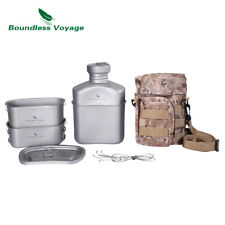 Titanium military canteen for sale  Shipping to Ireland