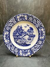 Swinnerton Olde Alton Ware Blue and White China Blue Pagoda 7inch Side Plate... for sale  REDRUTH