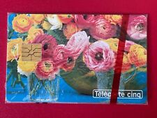 Télécarte fleurs gem1a d'occasion  Bourges