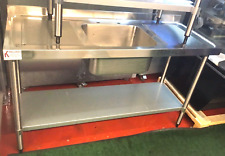 double bowl commercial sink for sale  STOKE-ON-TRENT