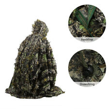 Poncho de lluvia de camuflaje hojas 3D poncho ghillie con capucha impermeable camuflaje segunda mano  Embacar hacia Argentina