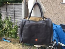 Used, Pacapod baby changing leather bag  for sale  DAGENHAM