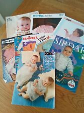 baby knitted knitting patterns for sale  BUDLEIGH SALTERTON