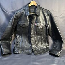 levis trucker leather jacket for sale  San Diego