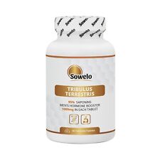 SOWELO TRIBULUS TERRESTRIS 95% EXTRACT 1000mg TABLETS MEN`S PERFORMANCE for sale  Shipping to South Africa