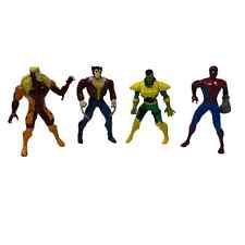 Usado, Figuras de héroes de heavy metal de Toy Biz Wolverine, Sabertooth, Mandarin y Spiderman segunda mano  Embacar hacia Argentina