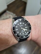 Relógio masculino Seiko Prospex Solar Diver’s pulseira de silicone preta SNE573 comprar usado  Enviando para Brazil