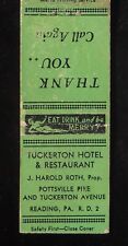 1930s SEGURANÇA PRIMEIRA DEMOLIDA Tuckerton Hotel J. Harold Roth Menina Nua Templo PA, usado comprar usado  Enviando para Brazil