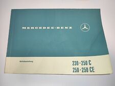 Mercedes benz betriebsanleitun gebraucht kaufen  Albstadt-Ebingen