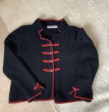 red boiled wool jacket for sale  LYTHAM ST. ANNES