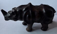 Wooden rhino statue for sale  El Cajon