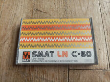 1x SMAT LN C-60 LOW NOISE CASSETTE BLANK AUDIO CASSETTE BLANK TAPE USED, used for sale  Shipping to South Africa