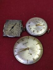 Craven, + 2 Wrist Watches Movements, for Parts, 320, used for sale  Shipping to South Africa