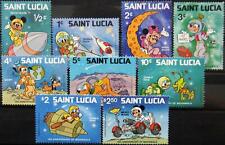 ST LUCIA 1980 484-92 Disney Cartoons 10th Moon Landing Ann Mondlandung Space MNH comprar usado  Enviando para Brazil