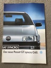 Passat syncro g60 for sale  WEYMOUTH