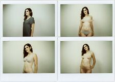 Instax Nude Photo : French Model Brunette Girl  Original Fuji Wide Polaroid #004 comprar usado  Enviando para Brazil