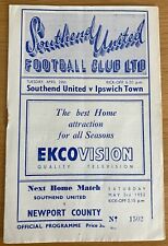 Southend united ipswich for sale  IPSWICH