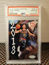 2018-19 Trae Young PSA 10 Certifiti #18-8 Rookie RC GEM Estado perfeito comprar usado  Enviando para Brazil