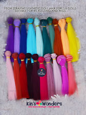 Synthetic doll hair for sale  UK