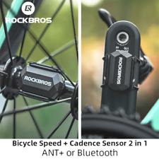 ROCKBROS Ciclismo GPS Computador ANT+ Bluetooth Bicicleta Velocímetro Sensor Cadência comprar usado  Enviando para Brazil