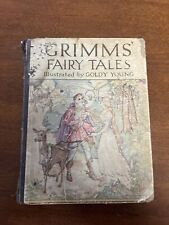 Vintage 1934 Grimm’s Fairy Tales Livro de Capa Dura Ilustrado por Goldy Young comprar usado  Enviando para Brazil