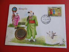 Numisbrief mongolei münze gebraucht kaufen  Lebenstedt