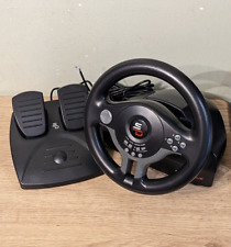 Used, Subsonic Superdrive SV200 racing steering wheel driving + pedals for Switch Xbox for sale  Shipping to South Africa