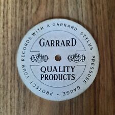 Garrard stroboscopic speed for sale  HORLEY