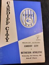 Cardiff bethesda athletic for sale  Shipping to Ireland