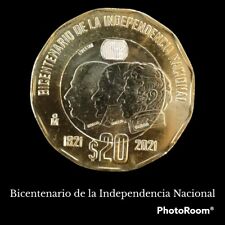 5 MONEDAS DE 20 PESOS BICENTENARIO INDEPENDENCIA UNC LOTE DE 5 MONEDAS MEXICANAS segunda mano  Embacar hacia Argentina