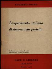 Esperimento italiano democrazi usato  Italia