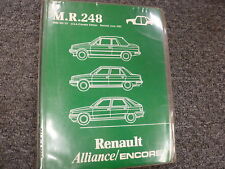 Usado, 1983 1985 1986 1987 Renault Alliance Encore carrocería servicio manual reparación segunda mano  Embacar hacia Mexico