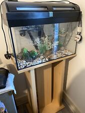 Tropical fish Tank with Gravel and Ornaments for sale  LONDON