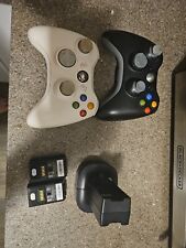 Xbox 360 Quick Charge Kit With 2 Microsoft Batteries And 2 Xbox Controllers for sale  Shipping to South Africa