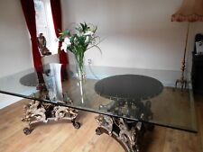 Glass top dining for sale  TELFORD