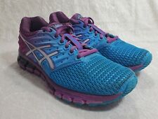 Tênis de corrida Asics feminino tamanho 6.5 gel-quântico 180 2 azul/roxo comprar usado  Enviando para Brazil