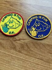 scout camp badges for sale  BEDFORD