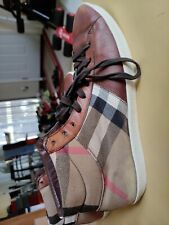 Burberry midtop shoes for sale  Columbus