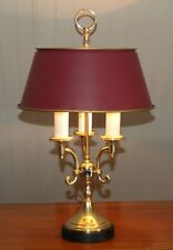 Brass bouillotte lamp d'occasion  Expédié en Belgium