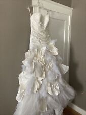 wedding shantung silk gown for sale  Quincy
