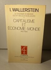 Wallerstein capitalisme econom d'occasion  Montreuil